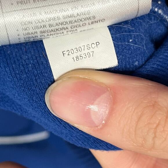 Vintage Y2K Nike Trackpants Royal Blue Side Stripe Baggy Mens XL Mini Swoosh - Picture 6 of 13